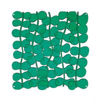 VedoNonVedo Eli decorative element for furnishing and dividing rooms - transparent green 1